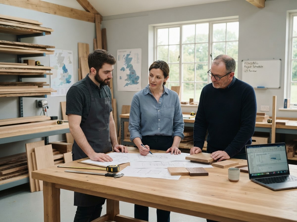 Timber Fondholm research team reviewing model output and data quality
